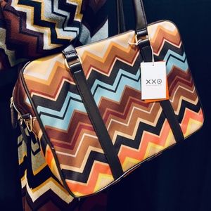 Missoni for Target overnight bag laptop case tote
